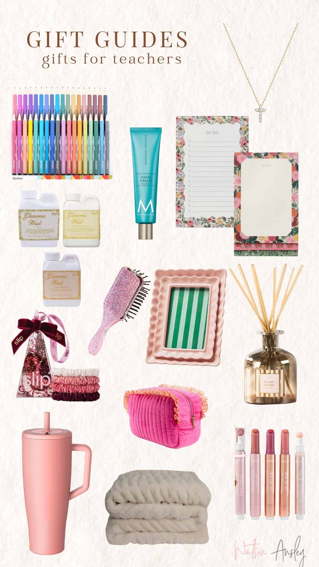Shop gifts for teachers here!

Teachers | pens | paper | note pads | Brumate | cups | tumblers | mini hair brush | hair ties | silk hair ties | diffusers | life in lilac | Tyler’s candle company | laundry detergent | picture frame | pouch | pouf | bag | lip gloss | accessories | gifts | ideas | holiday | gift guide 



#LTKGiftGuide #LTKCyberWeek #LTKHoliday