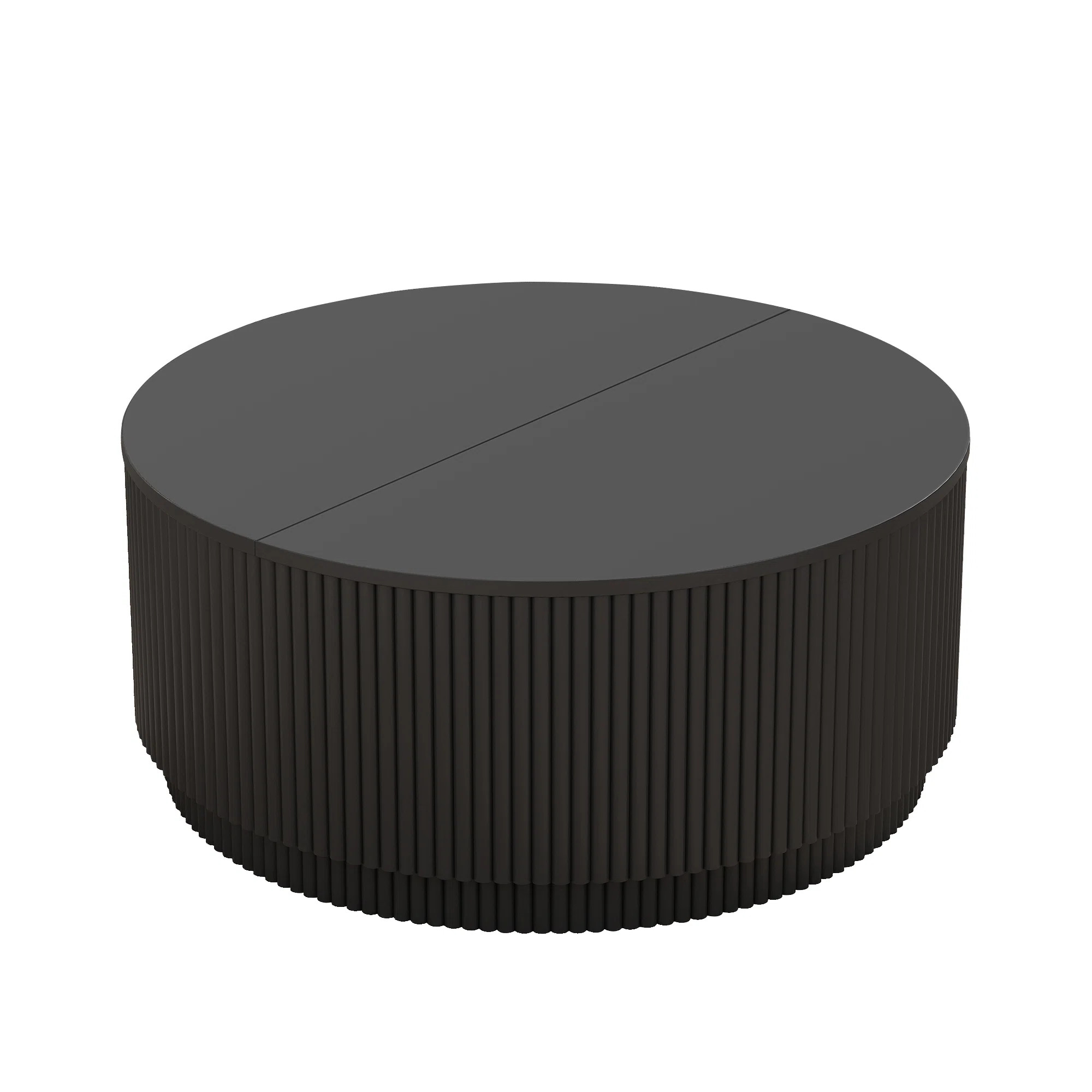31.49" Round Storage Coffee Table | Wayfair North America