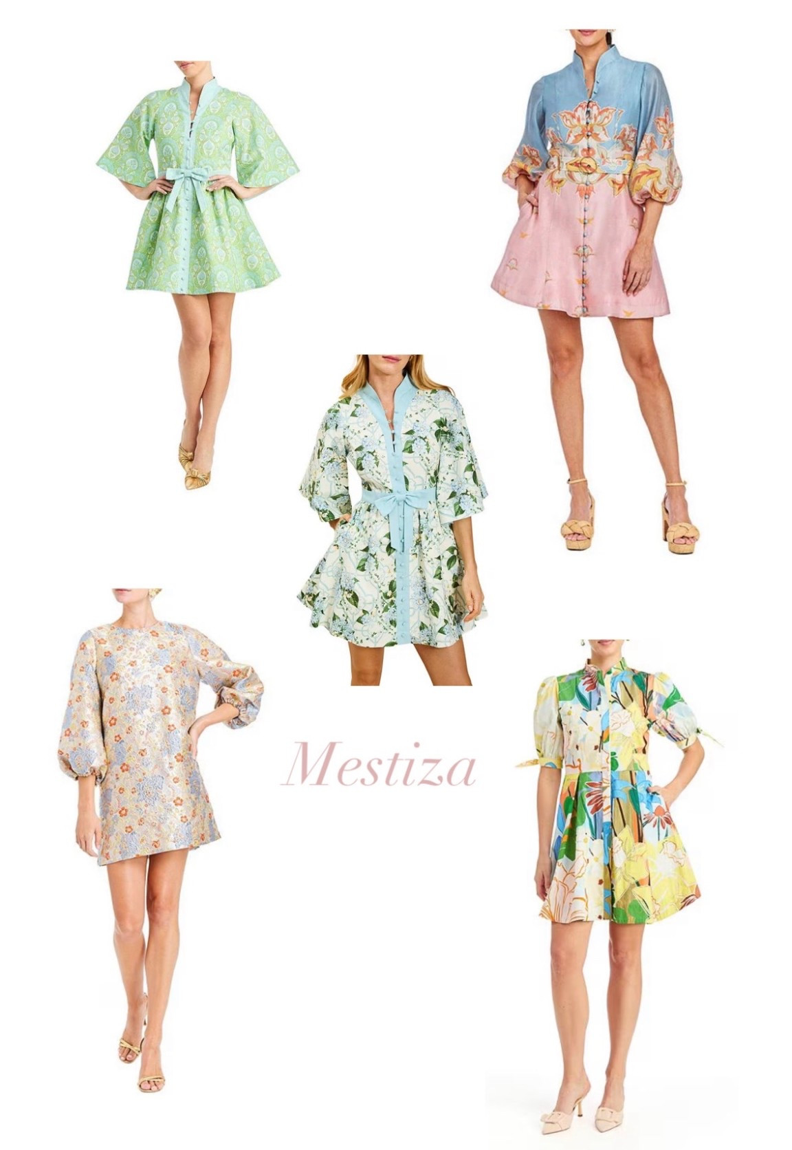 Spring dress. Easter dress. Mestiza at Dillards.