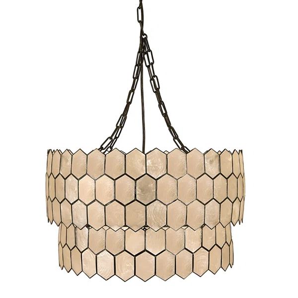 Leon Capiz Pendant | Wayfair North America