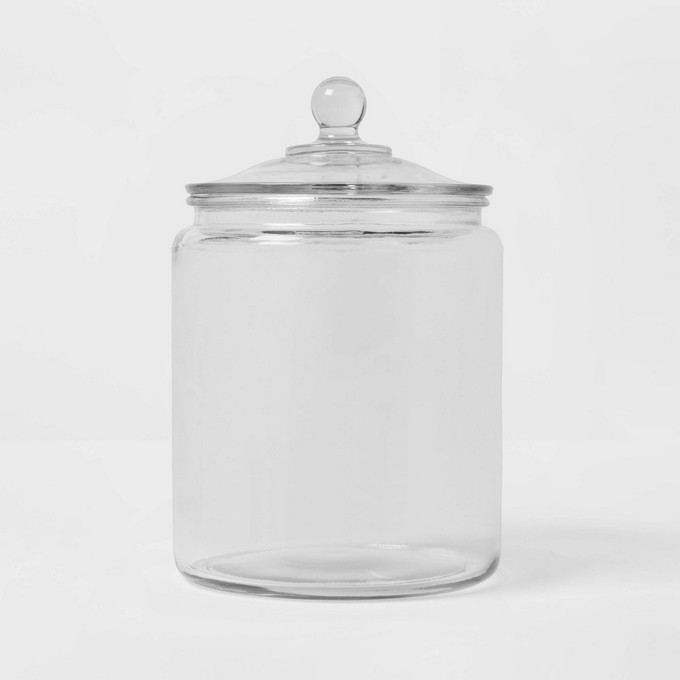 Click for more info about 64oz Glass Jar and Lid - Threshold