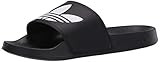adidas Originals Men's Adilette Lite Slide, Core Black/White/Core Black, 8 | Amazon (US)