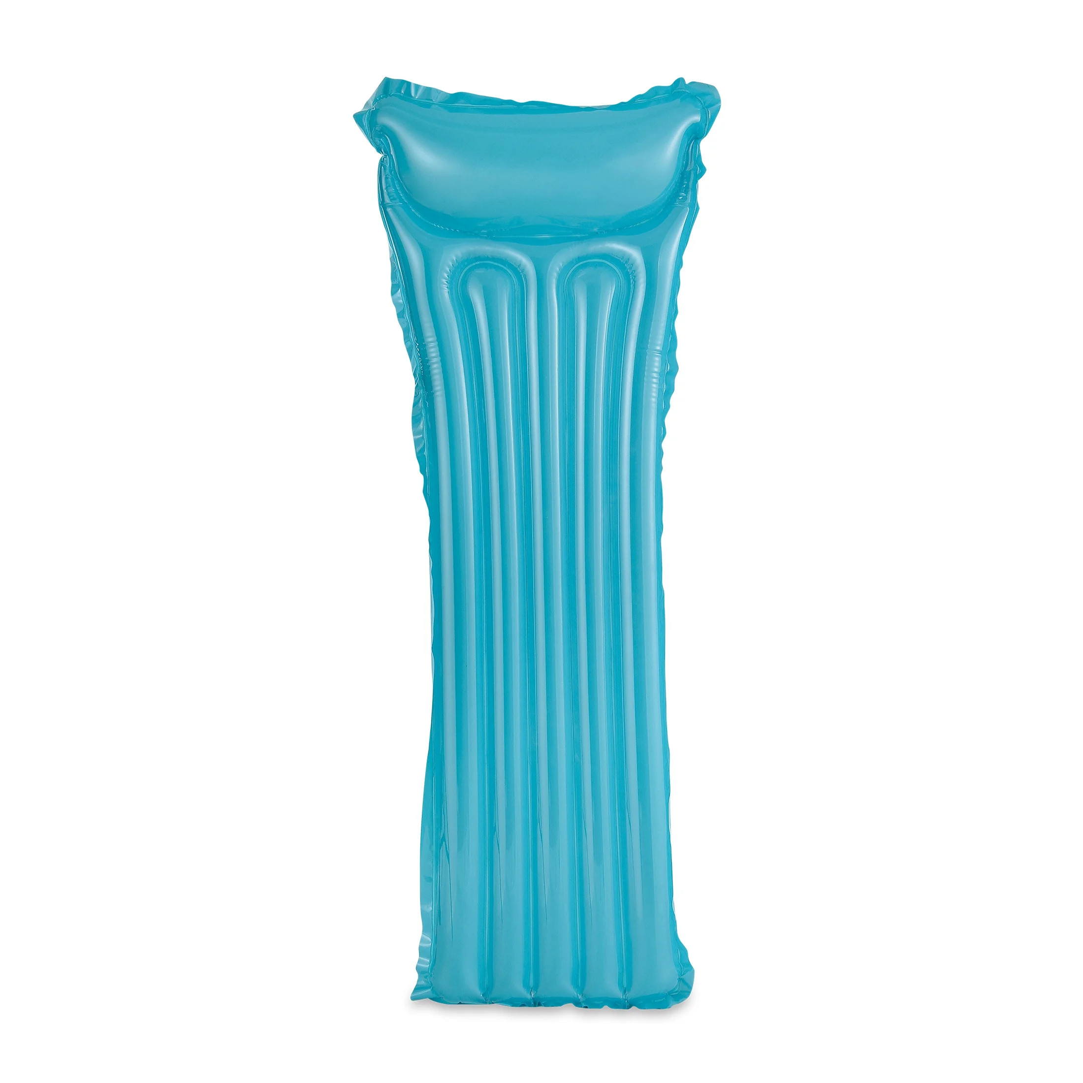 Play Day Inflatable Transparent Air Mat Pool Float, Blue, for Adults, Unisex - Walmart.com | Walmart (US)