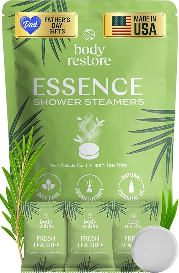 Body Restore Shower Steamers Aromatherapy 15 Pack – Fathers Day Gift for Dad, Birthday Gifts fo... | Amazon (US)