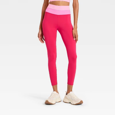 Women's High-Rise Colorblocked Leggings - JoyLab™ | Target