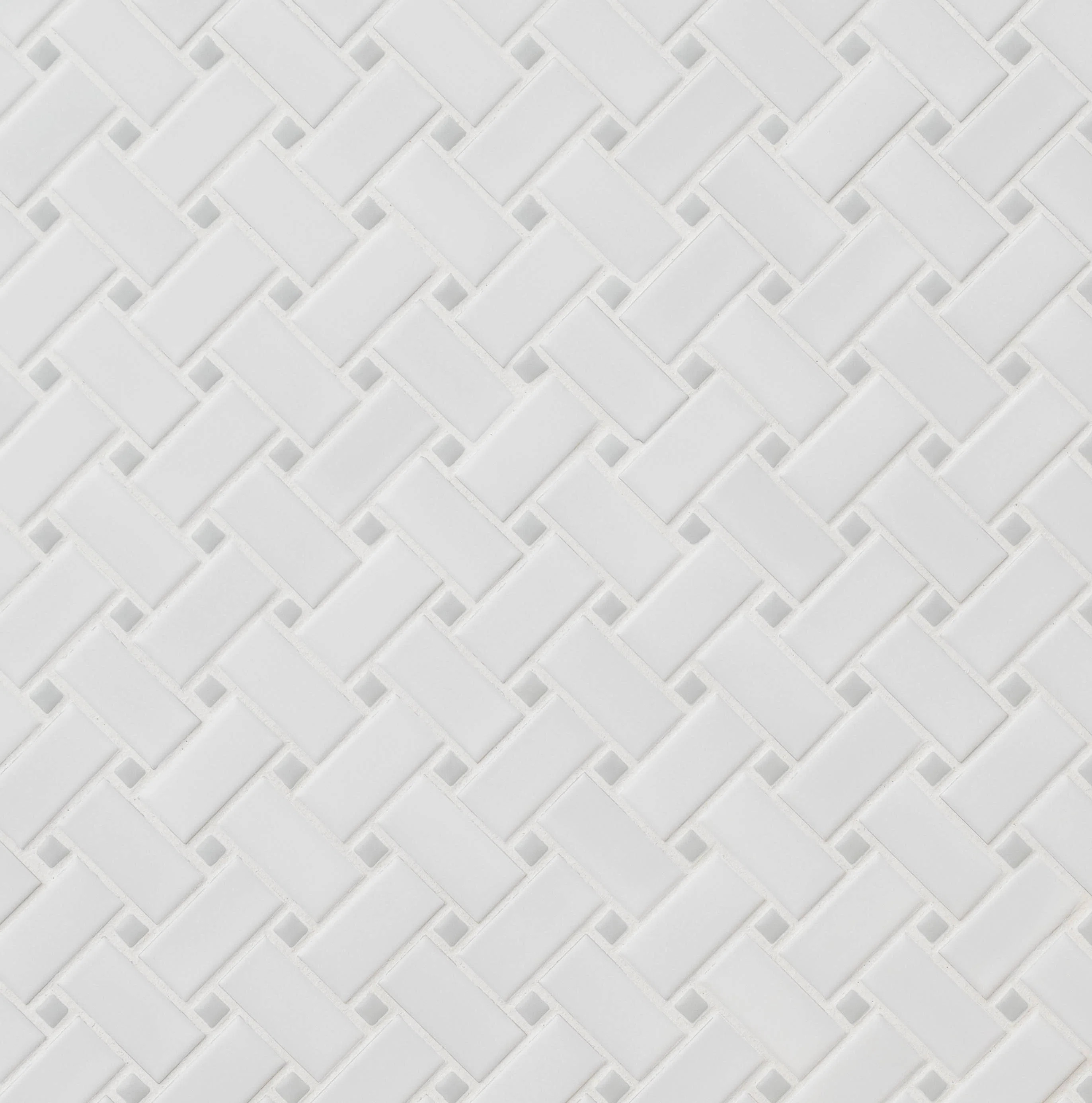 Moonlite Weave 12 in. x 12 in. Matte Porcelain Mosaic Floor and Wall Tile | Wayfair North America