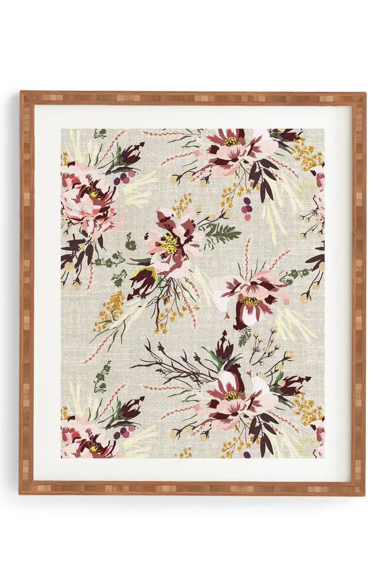 Wild Poppy Framed Wall Art | Nordstrom