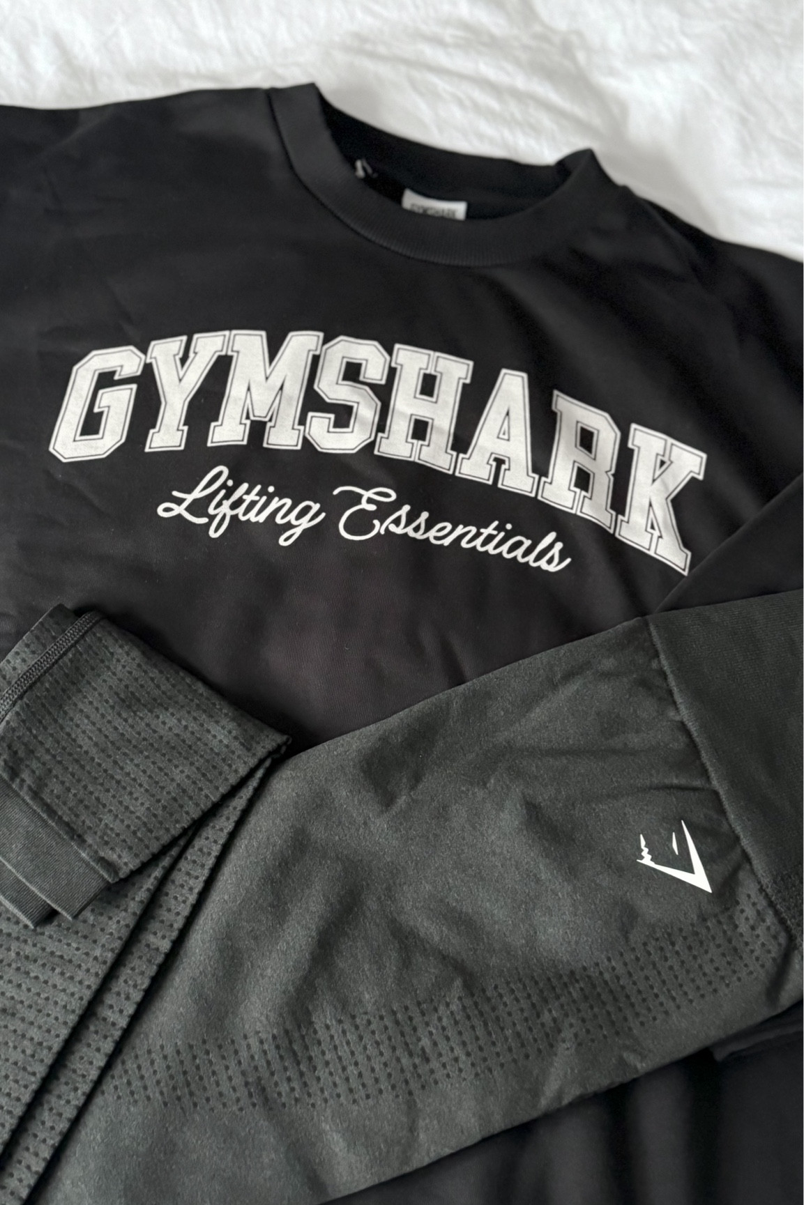 Some Gym Shark Essentials I picked up. The leggings are honestly so comfortable, stretchy and not see through! I live in these and had to get another pair. I also got a nice oversized jumper to pair with the leggings. 

#LTKmodest #LTKfitness #LTKuk