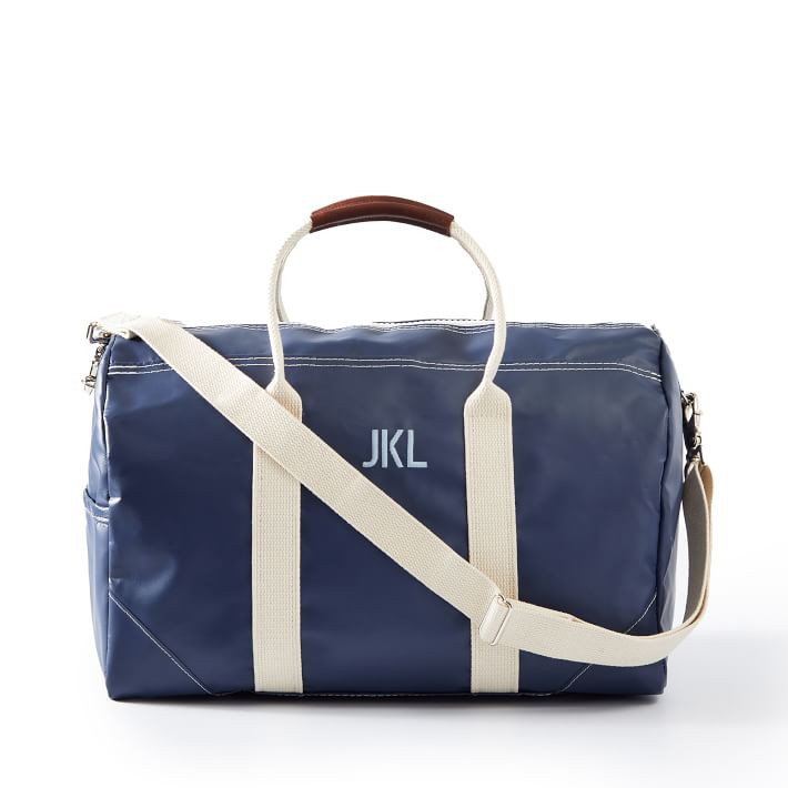 Mark &amp;amp; Graham x Steele Waterproof Duffel Bag, Black | Mark and Graham