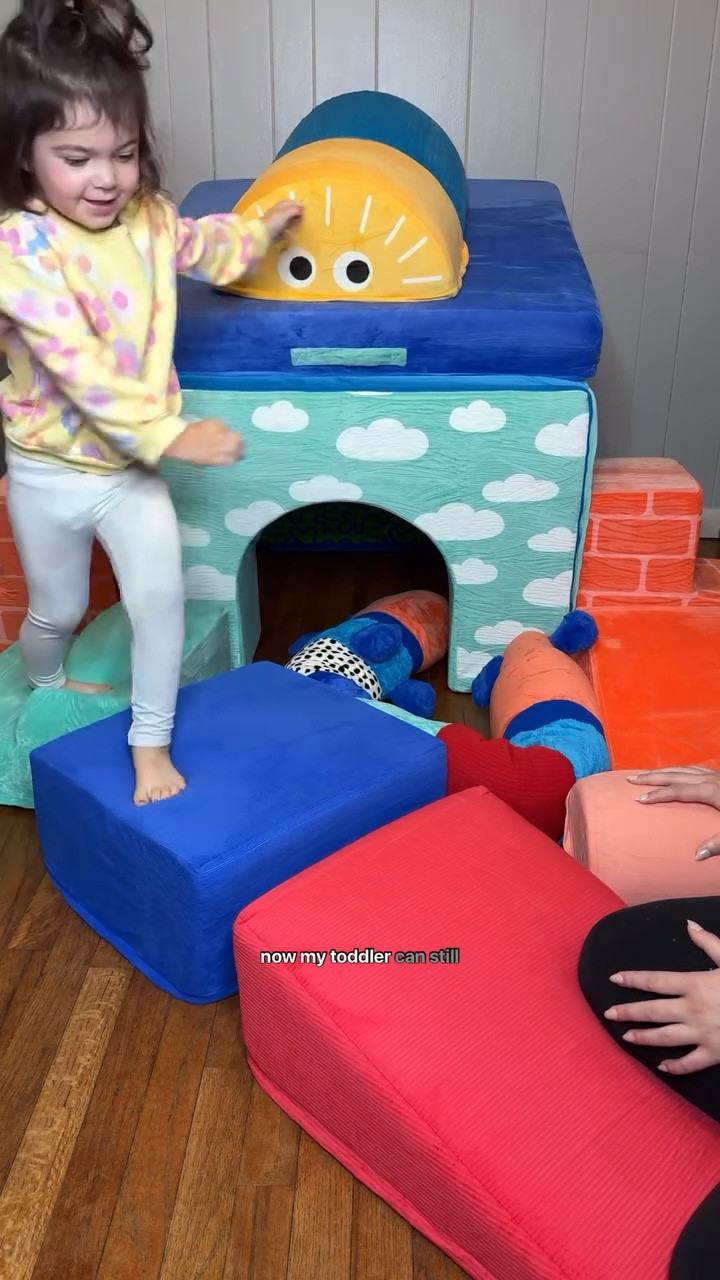 We are obsessing over this play couch and foam pieces. The covers are ALL machine washable and the pieces are so affordable compared to others. This makes the perfect birthday or Christmas gift!

Battat toys, play couch, foam couch, toddler toys, birthday gifts, first birthday, second birthday, third birthday, Walmart finds, gift idea, toddler gifts, gift guide, developmental play

#LTKKids #LTKFamily #LTKVideo