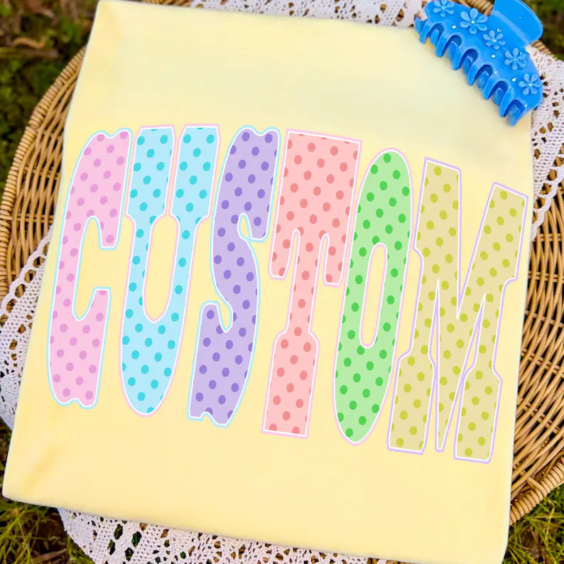 Mother's Day Custom Coquette Mama PNG  Polka Dot Neon Girly Clipart Grandmacore Vintage Grandma S... | Etsy (Global)