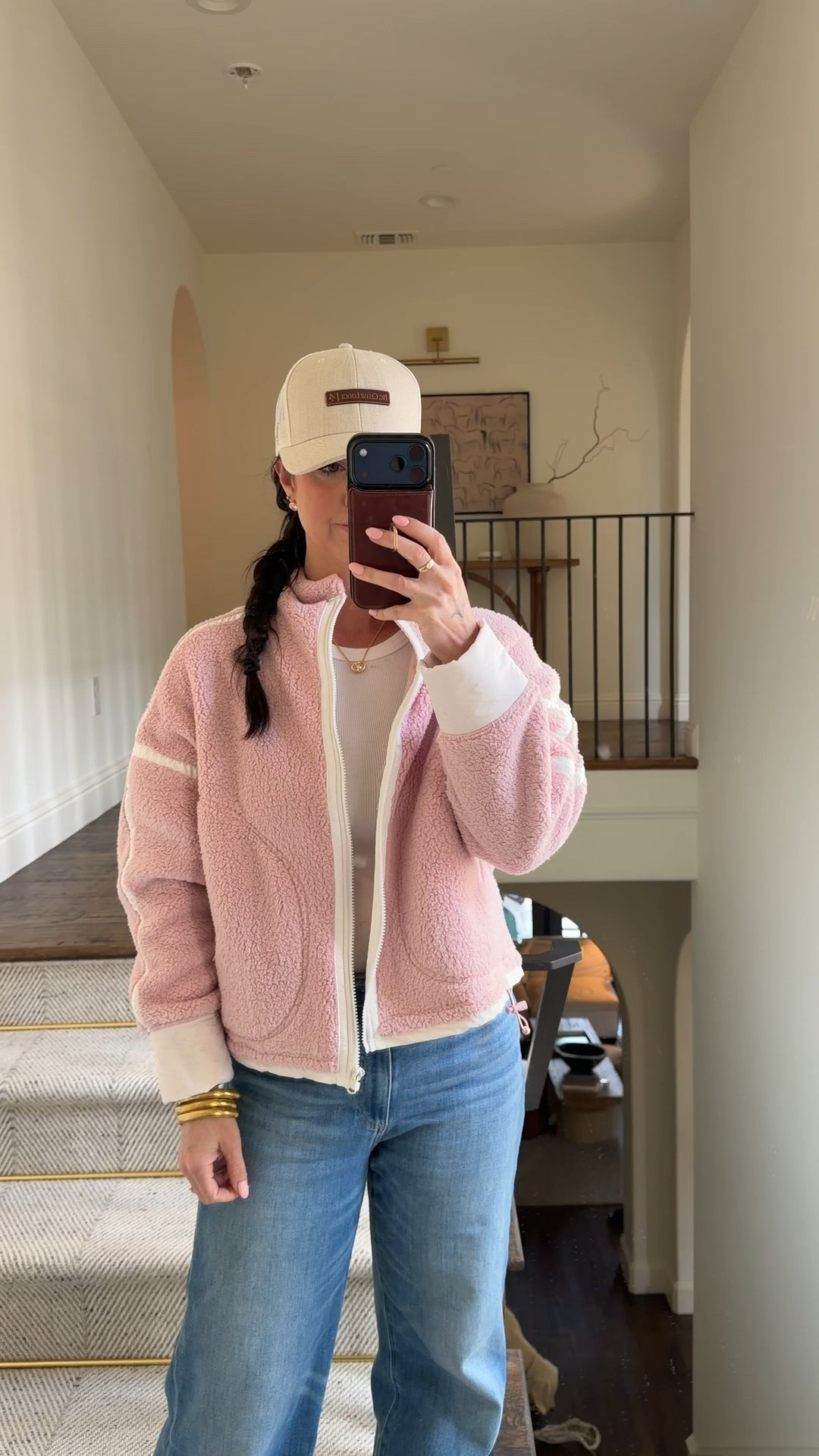 Pretty in pink spring fleece 

#LTKmomlife #LTKootd #LTKOver40