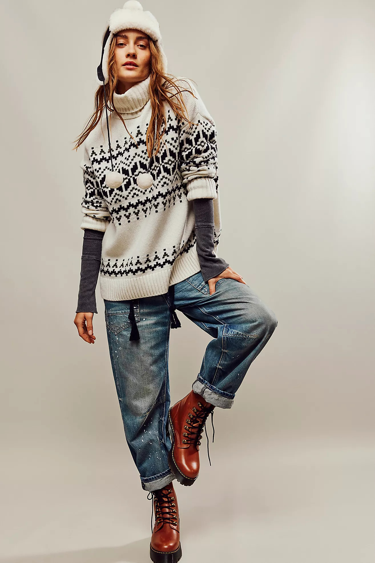 Barbour Patrisse Sweater | Free People (Global - UK&FR Excluded)