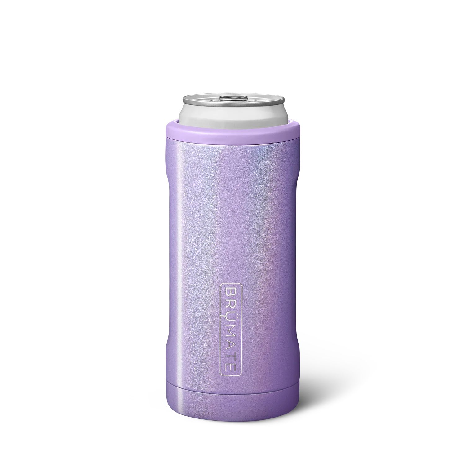 Hopsulator Slim | Glitter Violet (12oz slim cans) | BruMate