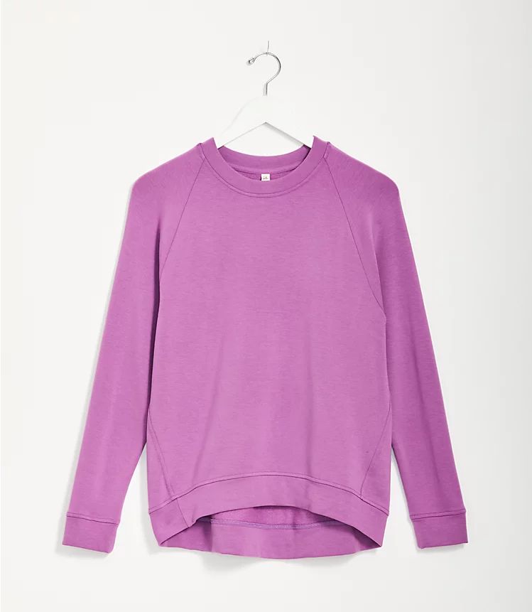 Lou & Grey Signaturesoft Plush Upstate Sweatshirt | LOFT | LOFT