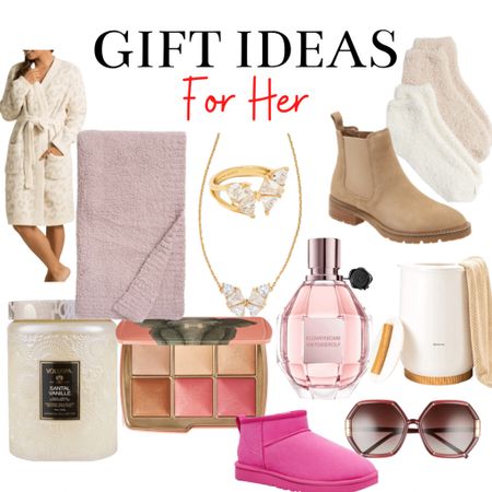 Gift ideas for her! 💗

#LTKbeauty #LTKHoliday #LTKstyletip