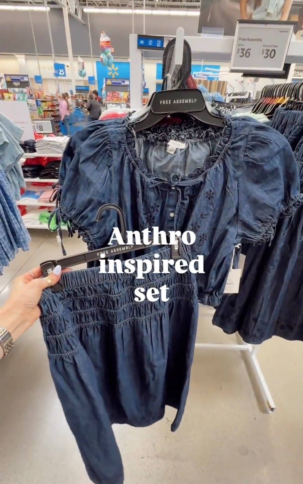 🤍 Anthro Inspired Set 

I love this denim color, also comes in a stunning paid pattern 

#LTKdayinmylife #LTKSpringSale #LTKgrwm