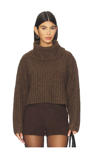 Bruni Sweater in Brown | Revolve Clothing (Global)