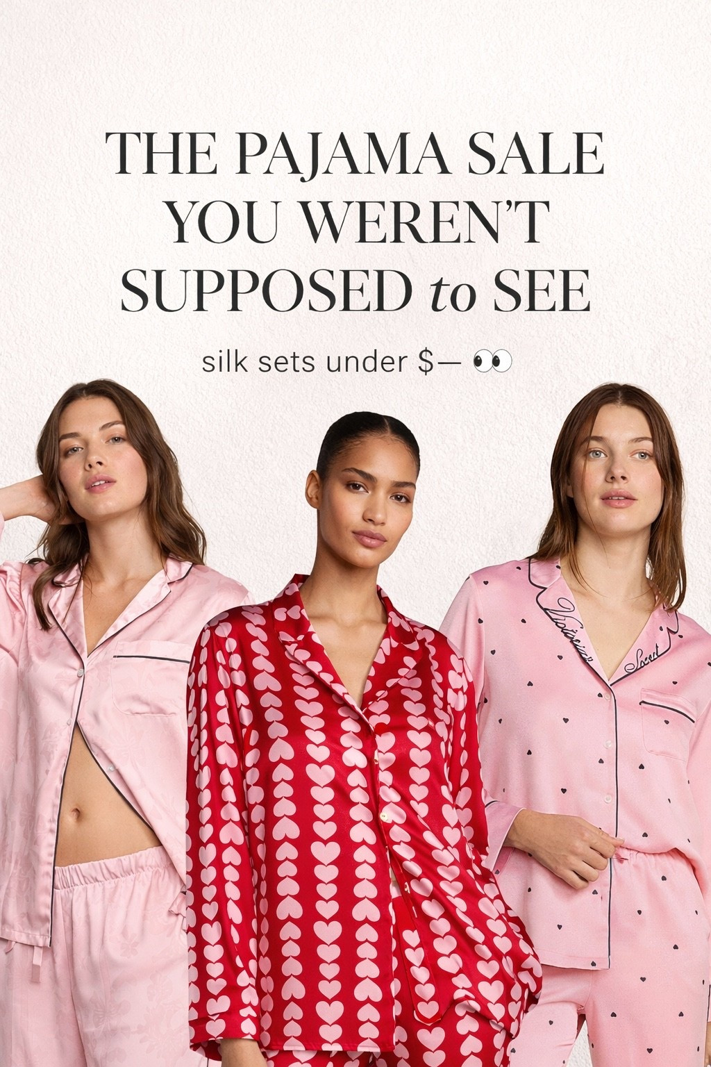 victoria secret pajamas
silk pajama set women
cute pajamas aesthetic
luxury pajamas affordable
pajama sets on sale
soft girl aesthetic outfits
cozy night outfit ideas
matching pajama sets women
valentines pajamas aesthetic
pink pajama set silk
heart print pajamas
loungewear aesthetic women
clean girl night routine
feminine sleepwear aesthetic
luxury on a budget finds
pinterest viral fashion finds
@victoriassecret 

#LTKdayinmylife #LTKgrwm #LTKSaleAlert