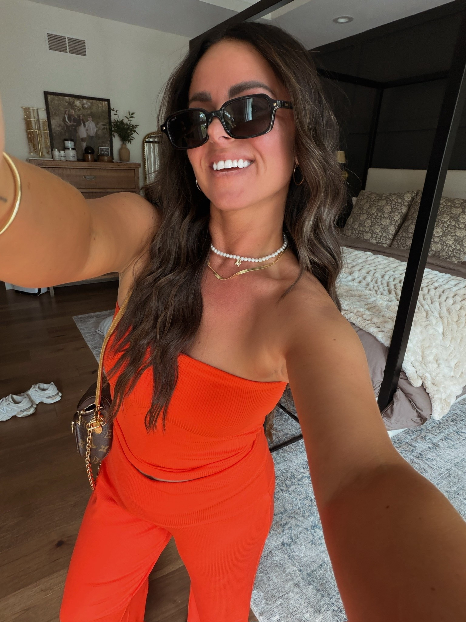 Orange tube top and pants set from aerie! So good for summer 🧡

#LTKgrwm #LTKootd #LTKdayinmylife