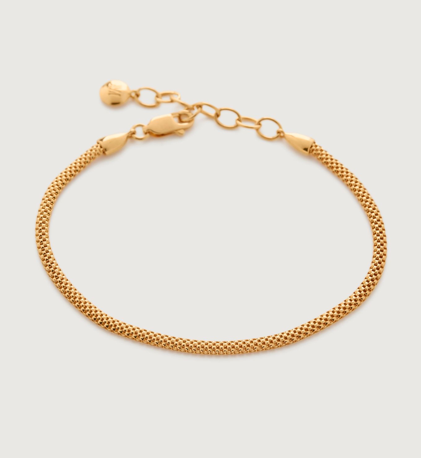 Heirloom Woven Fine Chain Bracelet | Monica Vinader (US)