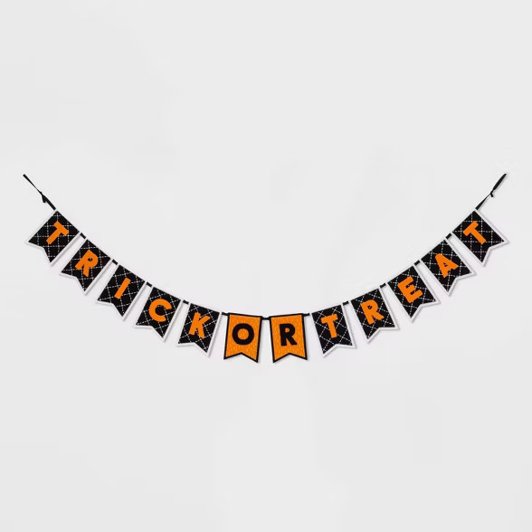 Felt Trick or Treat Halloween Garland - Hyde & EEK! Boutique™ | Target