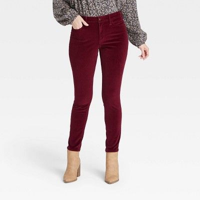 Women's High-Rise Corduroy Skinny Jeans - Universal Thread™ | Target