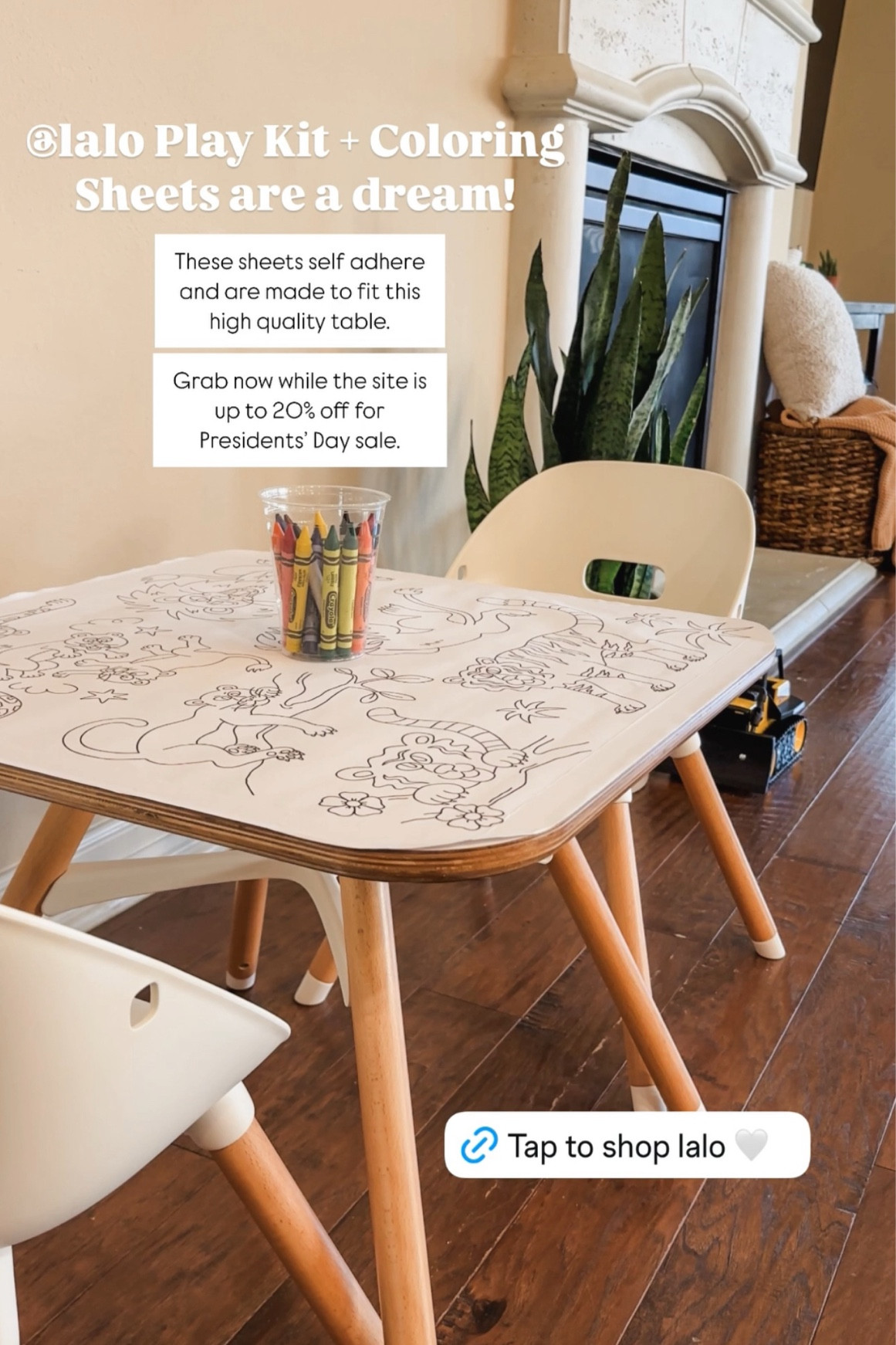 Play Kit Table + adhesive coloring sheets are a dream 🫡🫡🫡

Up to 20% off site wide through 2/17.

Use code HOTHEALTHYMOMMA at checkout 🫶🏻

#LTKBaby #LTKKids #LTKBump