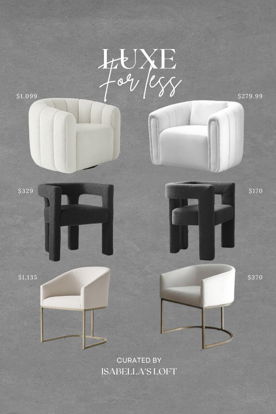 Luxe for Less

Media Console, Living Home Furniture, Bedroom Furniture, stand, cane bed, cane furniture, floor mirror, arched mirror, cabinet, home decor, modern decor, mid century modern, kitchen pendant lighting, unique lighting, Console Table, Restoration Hardware Inspired, ceiling lighting, black light, brass decor, black furniture, modern glam, entryway, living room, kitchen, bar stools, throw pillows, wall decor, accent chair, dining room, home decor, rug, coffee table

#LTKhome #LTKU #LTKbump