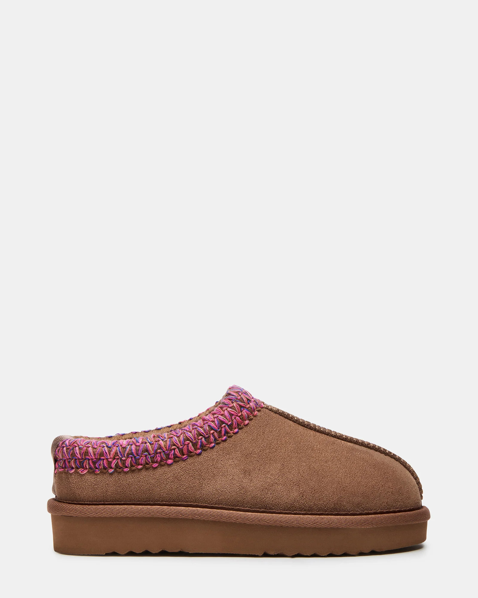 Kids' SELENA Coganc Faux Fur Platform Slip-On Mule Flat | Girls' Flats | Steve Madden (US)