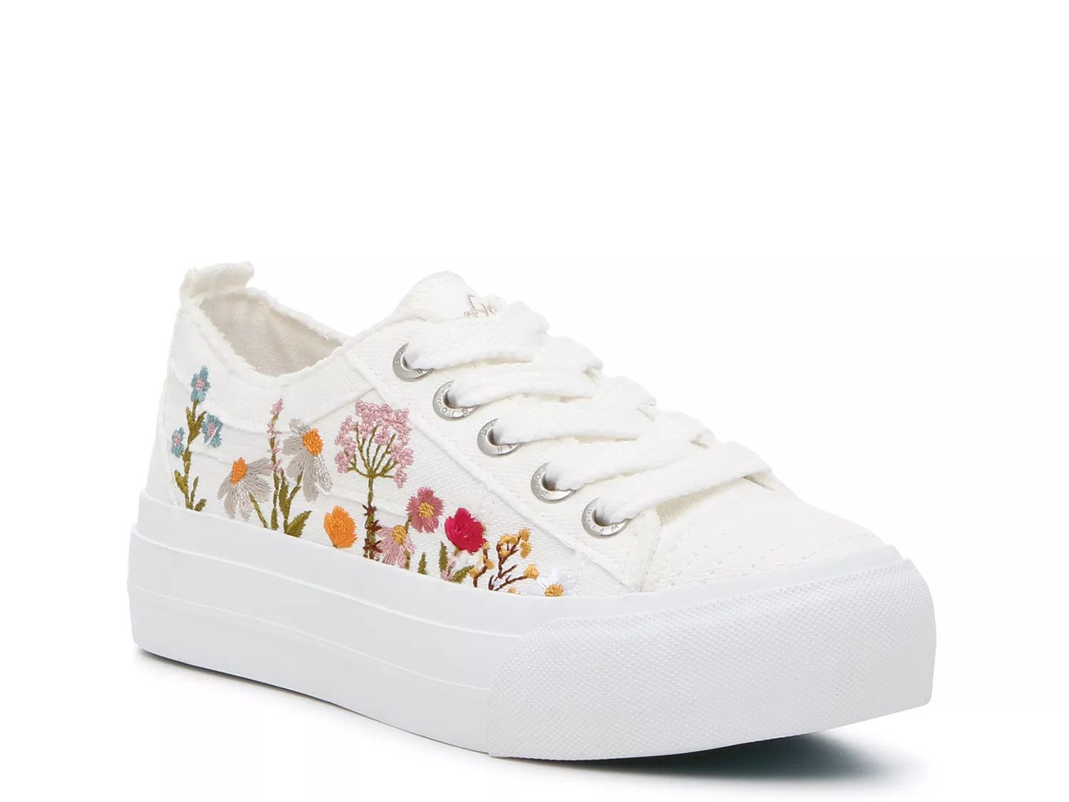 Blowfish Malibu Sadie Sun Sneaker | Women's | White/Multicolor | Size 6.5 | Sneakers | DSW