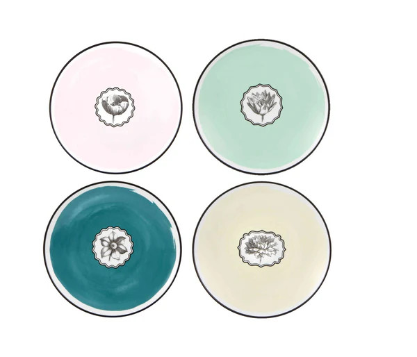 Herbariae Dessert Plates, Set of 4 | The Avenue