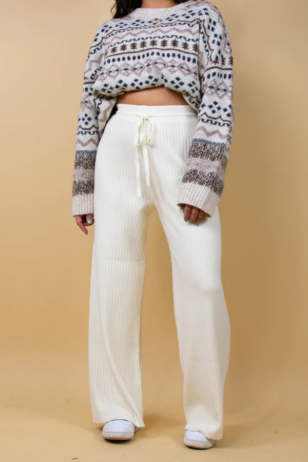 Unwritten Love Knit Pants | Grey Bandit