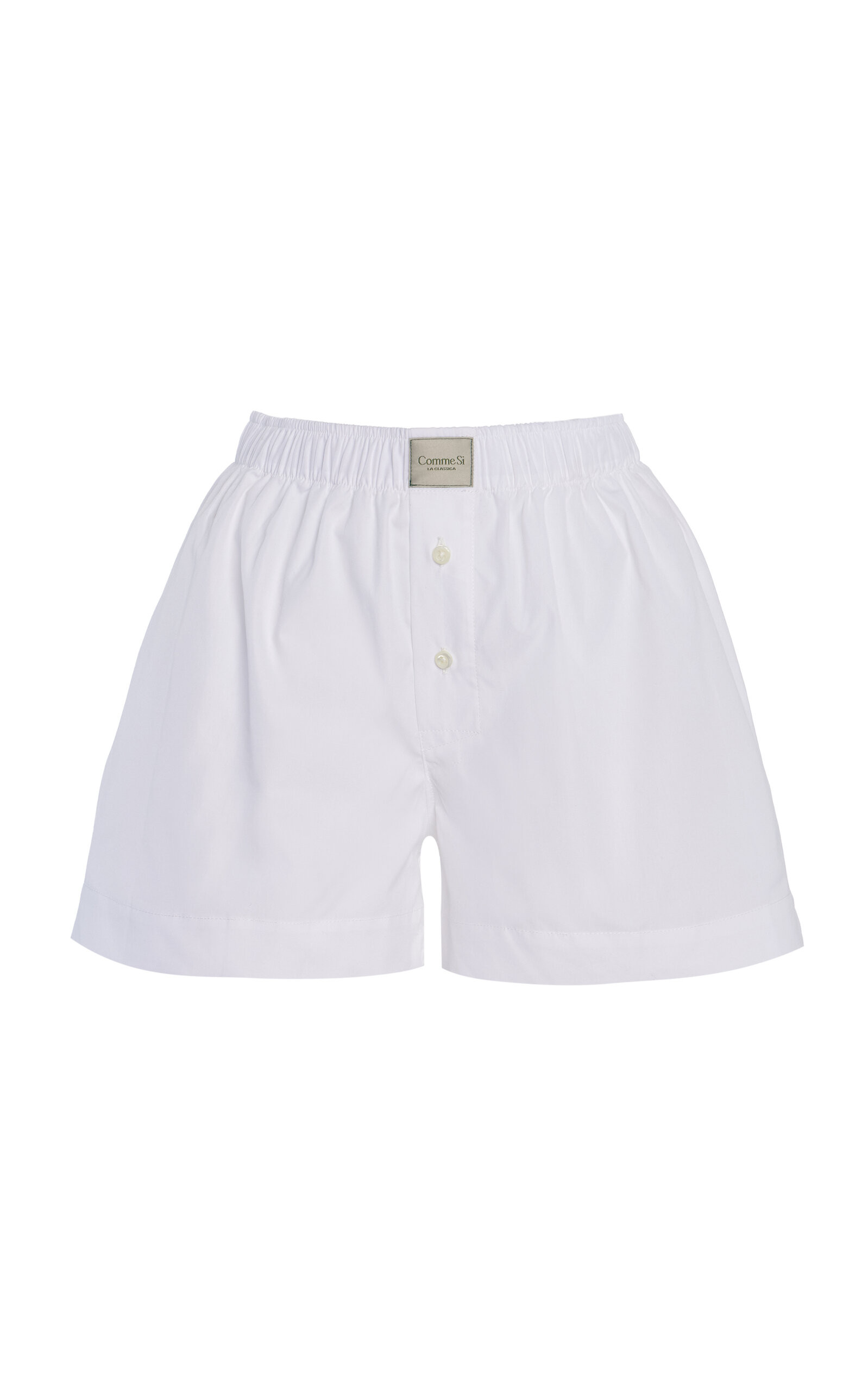 La Classica Cotton Poplin Boxer Shorts | Moda Operandi (Global)