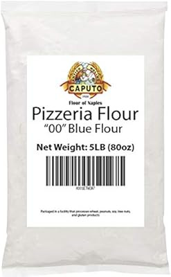 Antimo Caputo Pizzeria Flour (Blue) 5 Lb Repack - Italian Double Zero 00 Flour for Authentic Pizz... | Amazon (US)