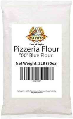 Antimo Caputo Pizzeria Flour (Blue) 5 Lb Repack - Italian Double Zero 00 Flour for Authentic Pizz... | Amazon (US)
