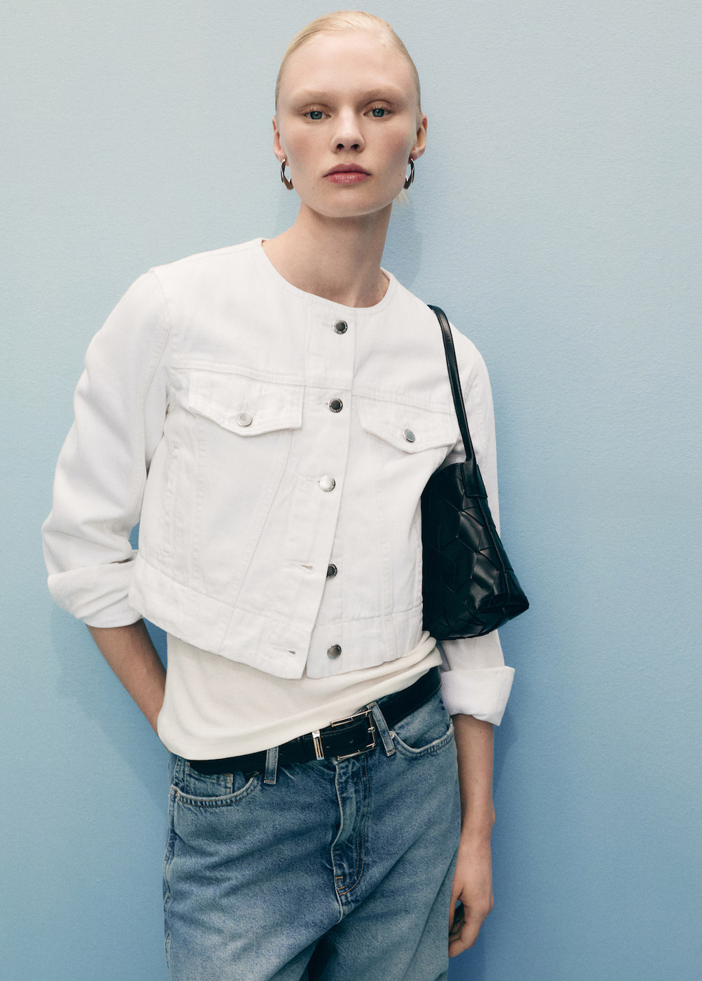 Crop denim jacket | Mango (US/MX/AU)