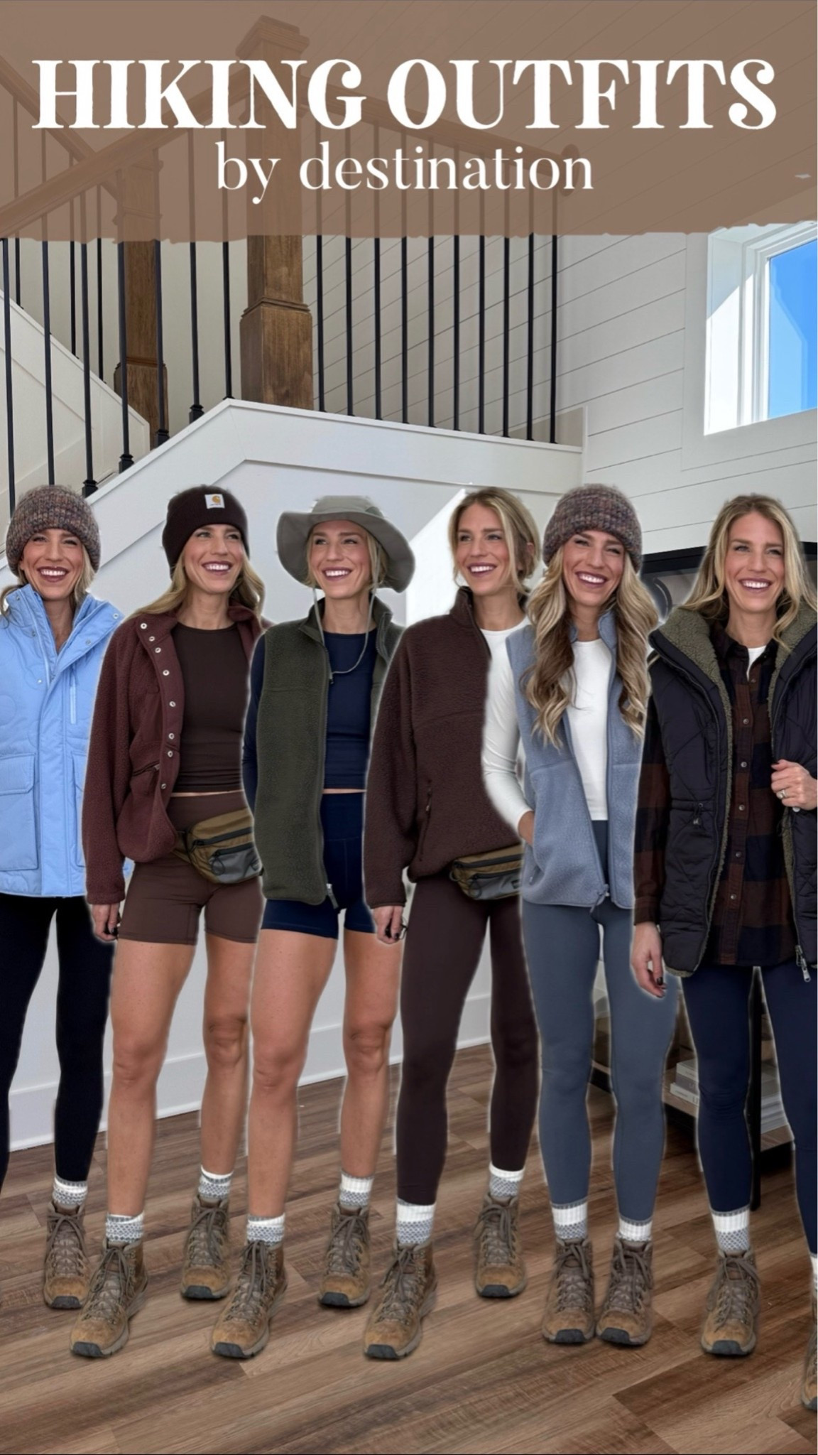 Sizing:
Fp movement shorts run tts. 
Small in fp movement jacket and vest
Medium in Aritzia Sherpa and vest
Small in backcountry blue  jacket and medium in Sherpa pullovers
Sized up to 6 in all lululemon

#LTKTravel #LTKActive #LTKfitnessgoals