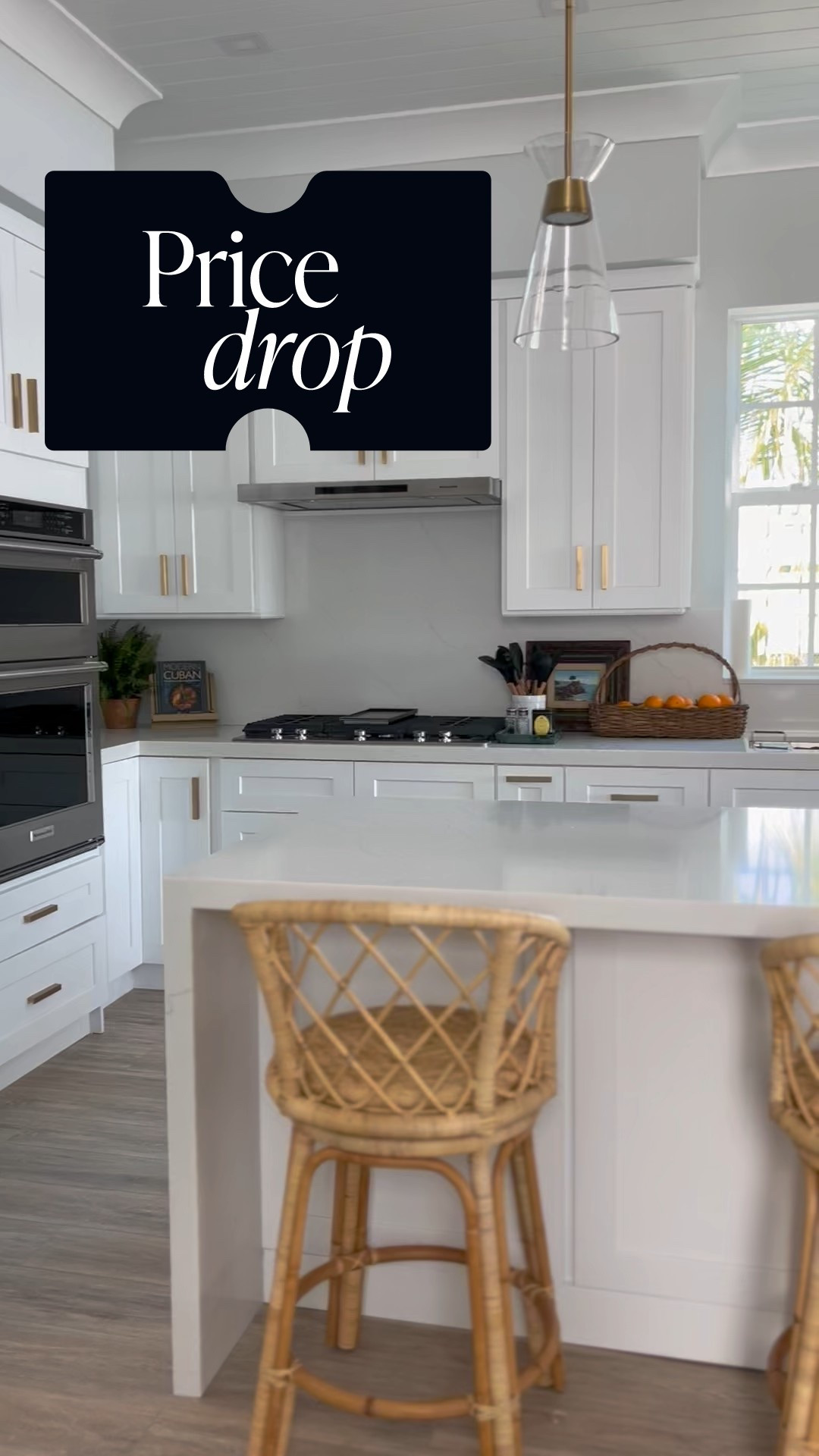 Nothing says beach house quite like a gorgeous all white kitchen. And the BEST way to make a white kitchen come to life is with the hit of warm texture that woven, natural materials provide.

These rattan swivel counter stools are comfortable, timeless (and beach house approved!). And right now they are on SALE!





#LTKHome