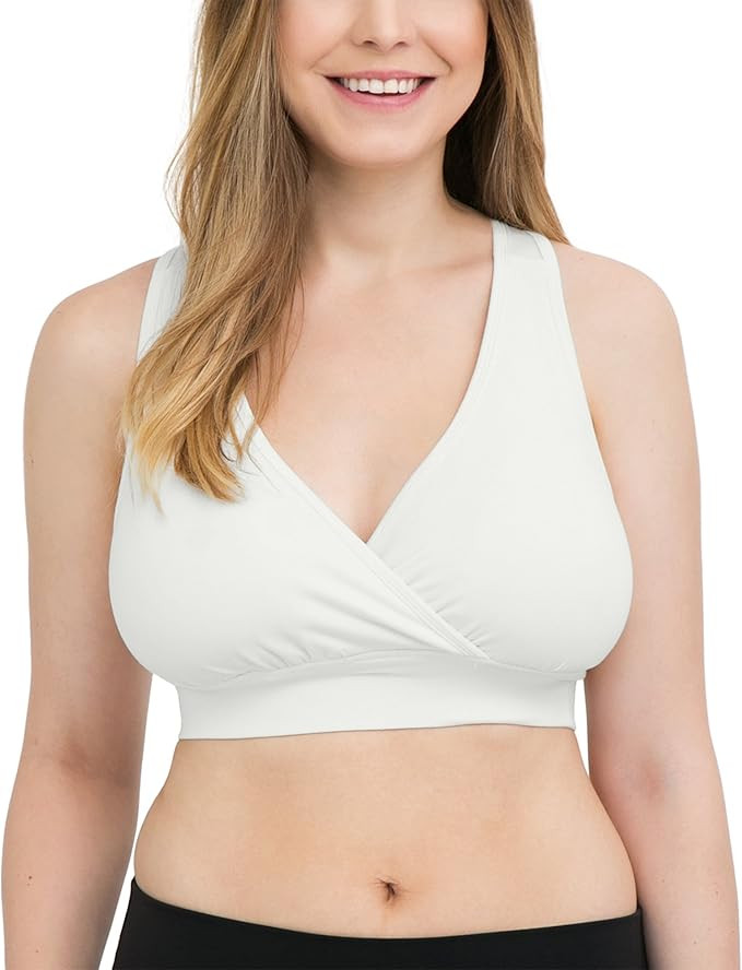 Kindred Bravely French Terry Racerback Nursing Sleep Bra for Maternity/Breastfeeding | Amazon (US)