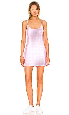 onzie Active Dress in Rosette Gingham from Revolve.com | Revolve Clothing (Global)