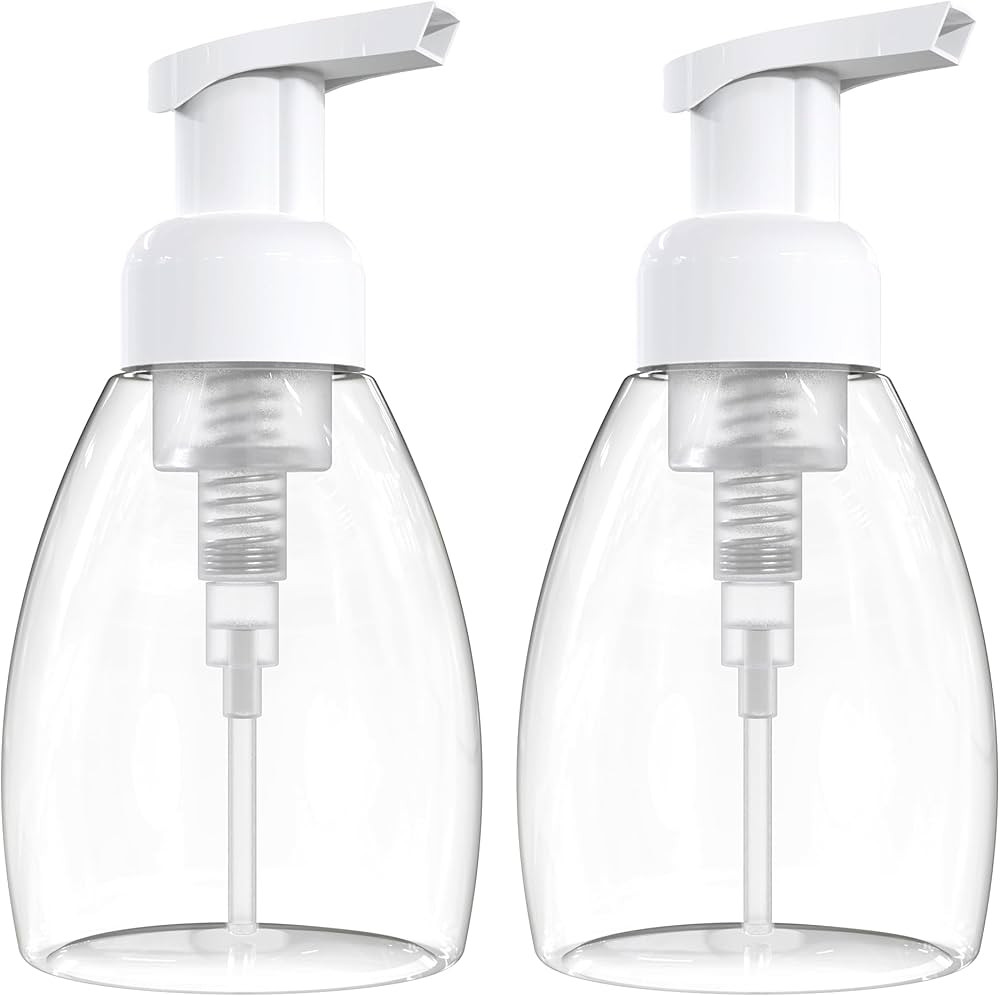 BRIGHTFROM Foaming Soap Dispenser Pump Bottles, BPA Free Empty Refillable Plastic Container for L... | Amazon (US)