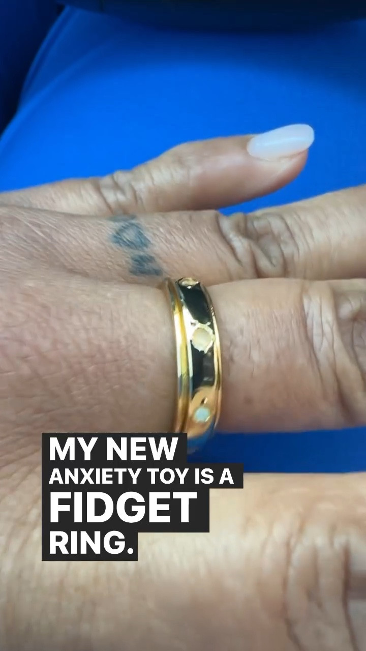 I bought a fidget ring to help with my anxiety! #LTKwellness #mentalhealth 

#LTKVideo #LTKfindsunder50
