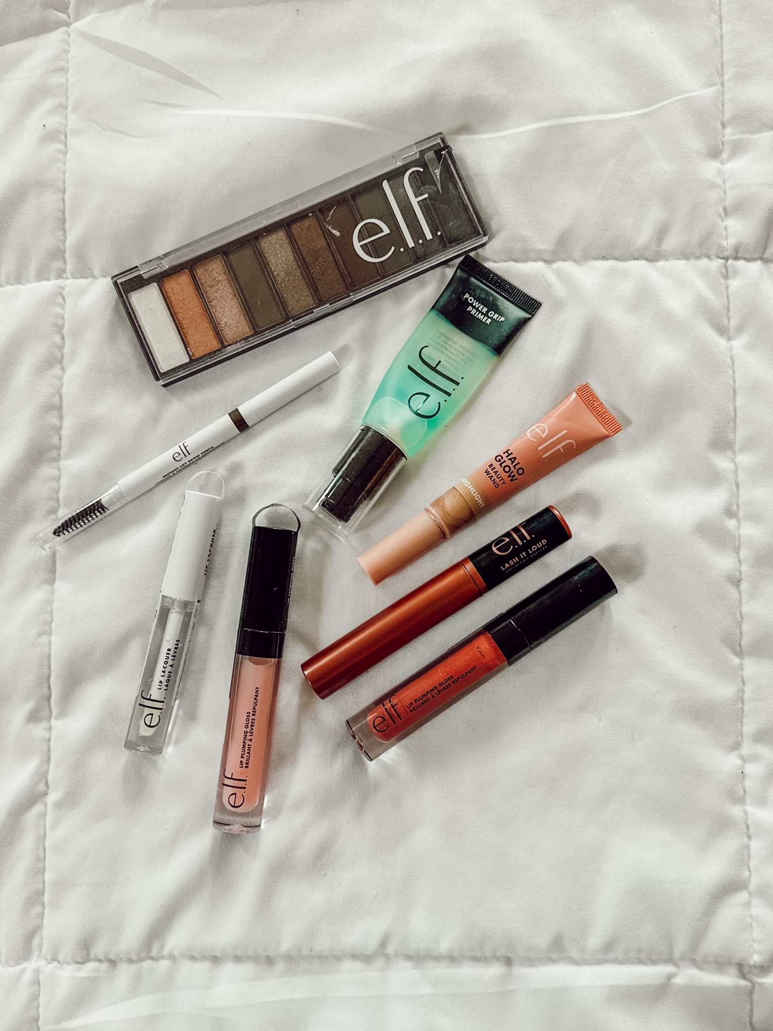 My favorite go to Elf products! Out of these my absolute favorite is the primer, halo glow and the eyebrow pencil. 

#LTKMostLoved #LTKSpringSale #LTKbeauty