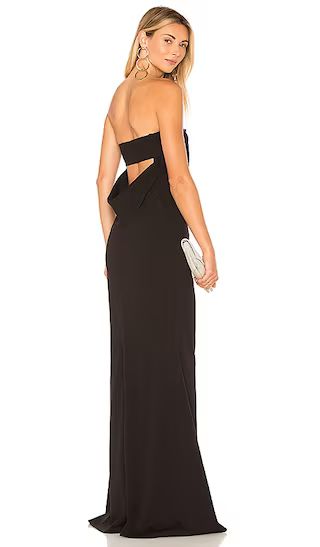 Mary Kate Gown in Black | Revolve Clothing (Global)