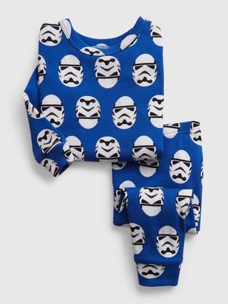 babyGap | Star Wars™ 100% Organic Cotton Storm Trooper Graphic PJ Set | Gap (US)