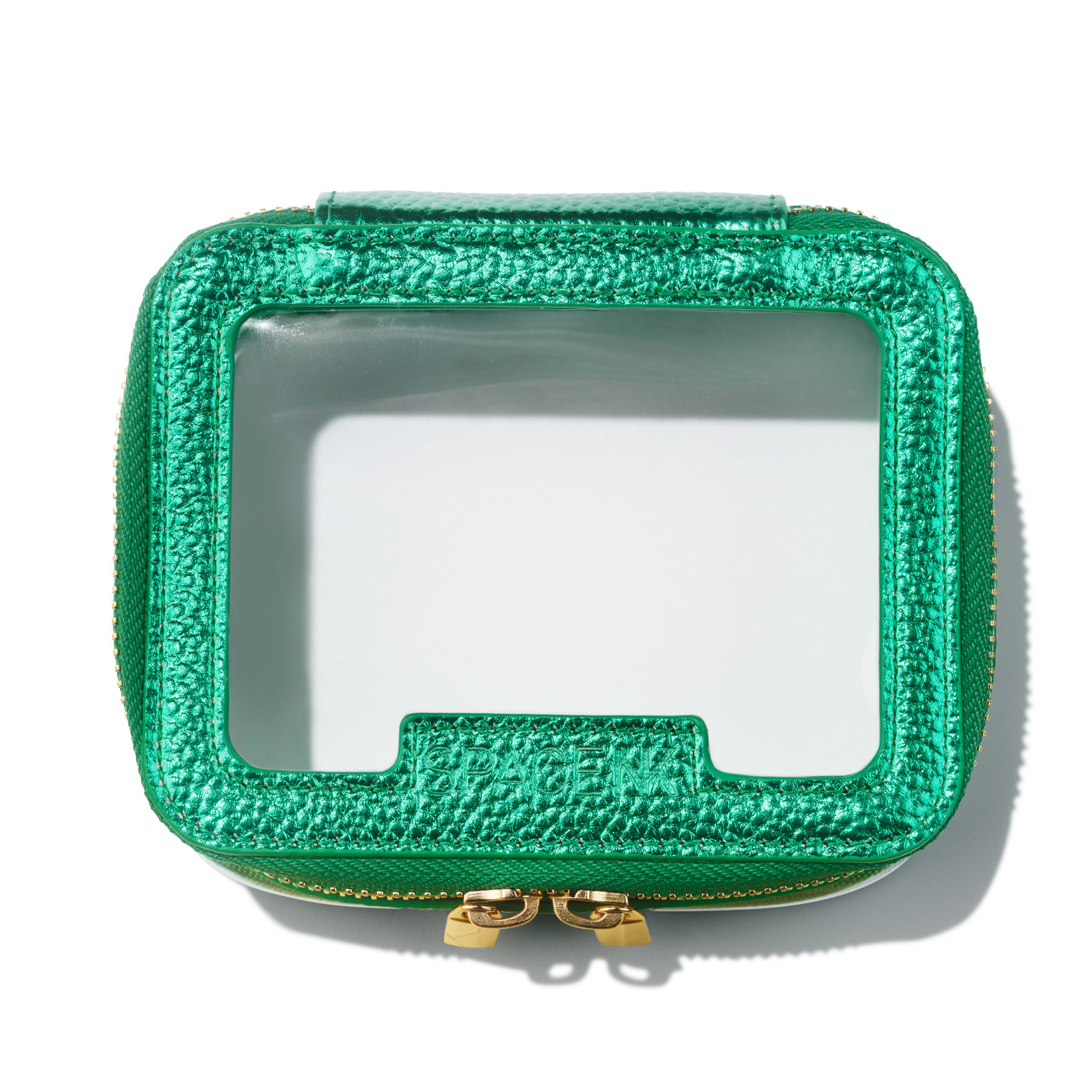 Mini Travel Bag - Metallic Green | Space NK - UK