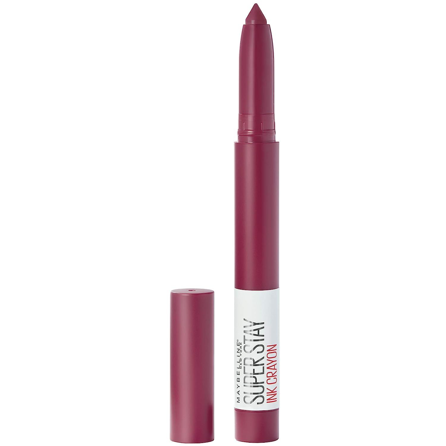 Maybelline SuperStay Ink Crayon Matte Longwear Lipstick With Built-in Sharpener, Accept A Dare, 0... | Amazon (US)