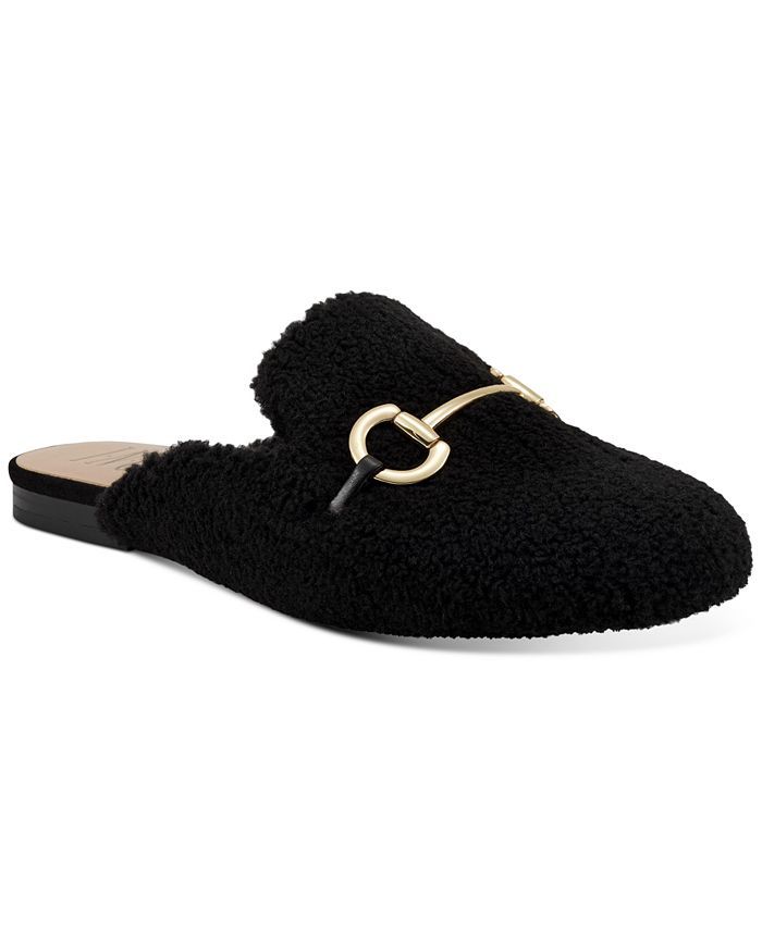 INC International Concepts Women's Gineen Faux-Shearling Mules, Created for Macy's & Reviews - Mu... | Macys (US)