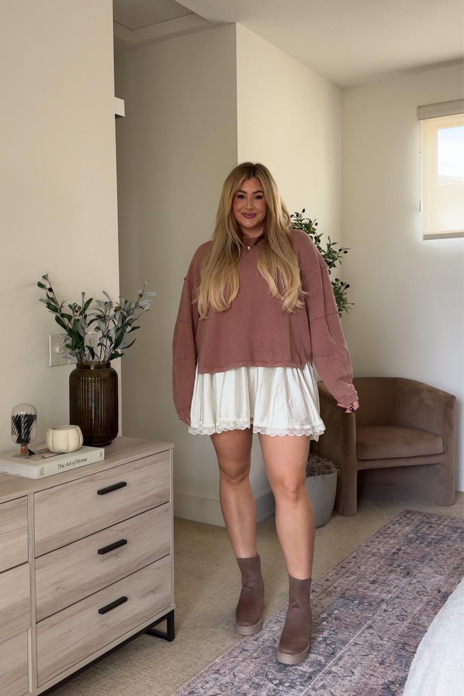 wearing size xl 🤎 family photos outfit inspo 

#LTKStyleTip #LTKMidsize #LTKSeasonal